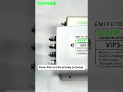 優れた減衰レベルの50/60Hz公称中心周波数単相EMIフィルタ