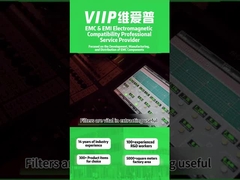 メタルハウジング インバーター 医療機器用 50Ω 入力阻力を持つ EMI フィルター