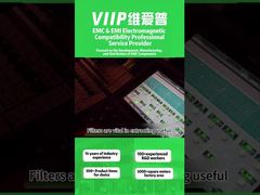 低域通過電力線AC EMIフィルタ 110V 250V ワイヤリード付き