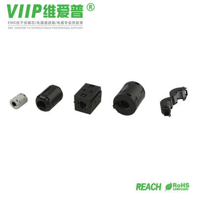 購入 V19001 電気磁気互換性のためのブラックフェライトコアインダクタ online manufacture