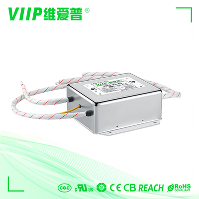 AC電源線温度範囲 -25C- 85C 転送機能を含むコンパクト設計のためのAC EMIフィルター