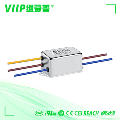 医療機器EMIの電力線フィルター120V 250Vリード線