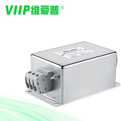 情報保護380V 440Vブロック ターミナルが付いている3段階のEMIフィルタ