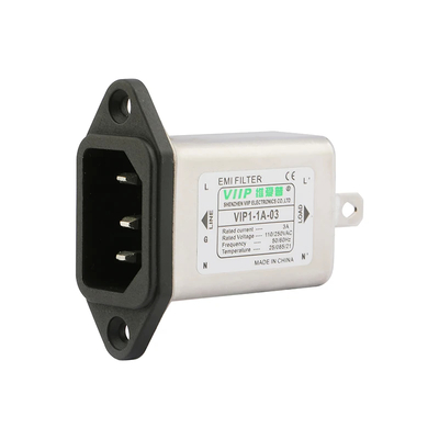 50/60Hz周波数帯 EMC電磁気干渉フィルター 隔熱抵抗 ≥100MΩ