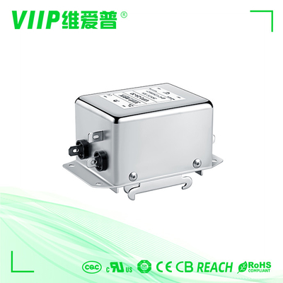 メタルハウジング インバーター 医療機器用 50Ω 入力阻力を持つ EMI フィルター