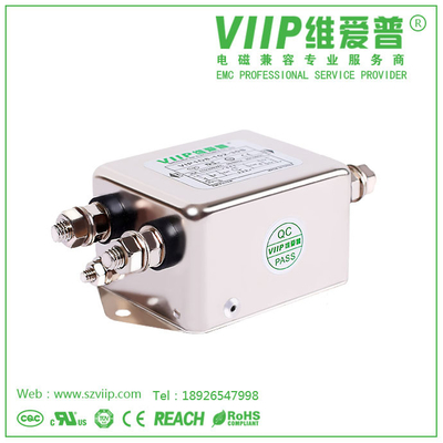 断熱抵抗 ≥100MΩ 単相EMIフィルタ RoHS認証 -40C-85C産業用