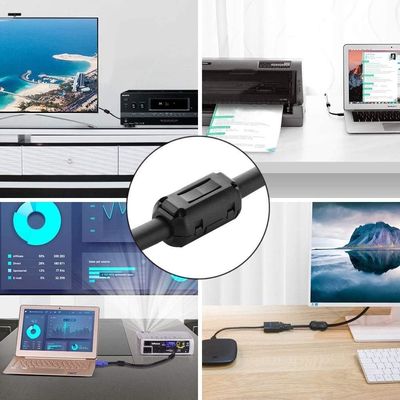 スナップオンフェライトリング VIIP カスタム EMIフィルター サービス 電力線 信号線フィルター CE FCC 認証 EMC サポート